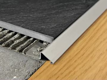 PROSLIDER - Brushed steel edge profile for floors by Progress Profiles - view 2